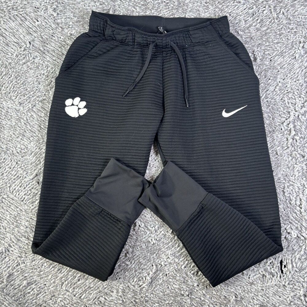 Nike X Clemson Tigers Dri-FIT Double Knit Tapered Training Pants Womens Medium